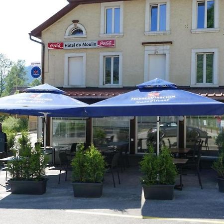 Hotel Restaurant Du Moulin Fleurier Exterior foto
